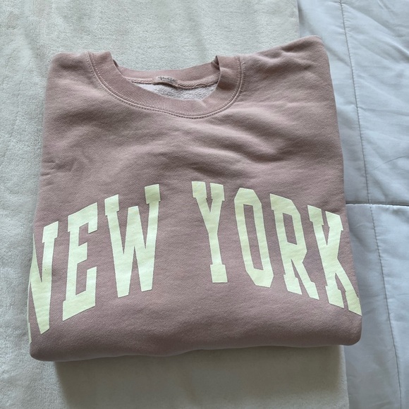Brandy Melville Other - Brandy pink new york crew neck
